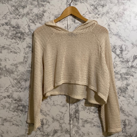 Forever 21 Sweaters - Forever 21 | Mesh | Knitted | Cropped | Hoodie | Sweater | Size: M